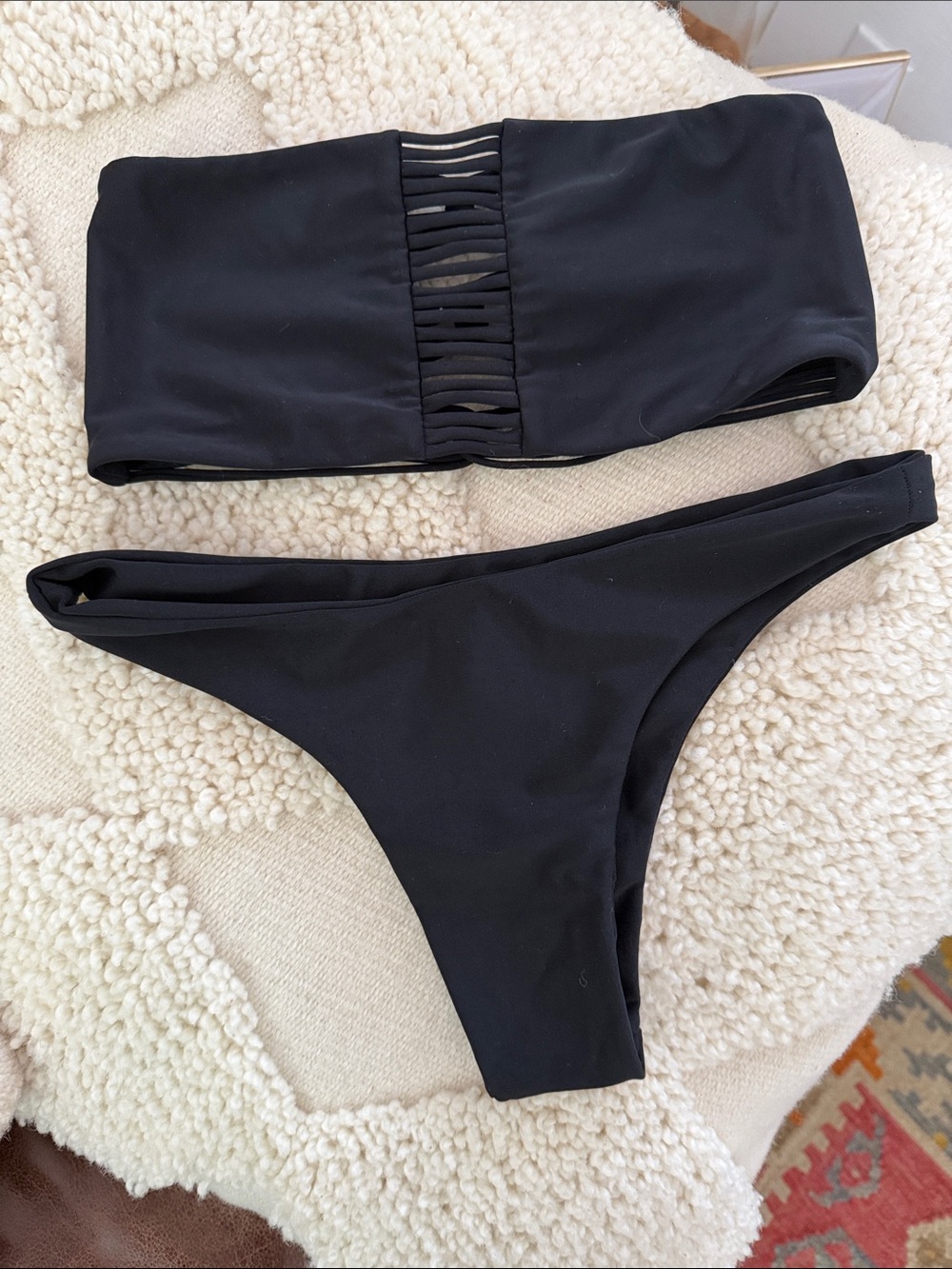 Mikoh Black Bikini Bottoms